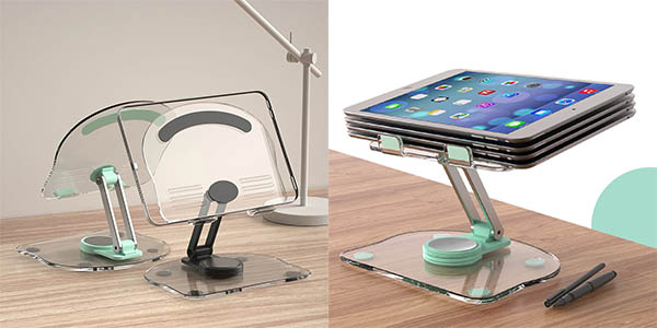 Soporte ajustable para smartphone o tablet