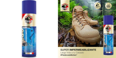 Spray impermeabilizante Búfalo para calzado
