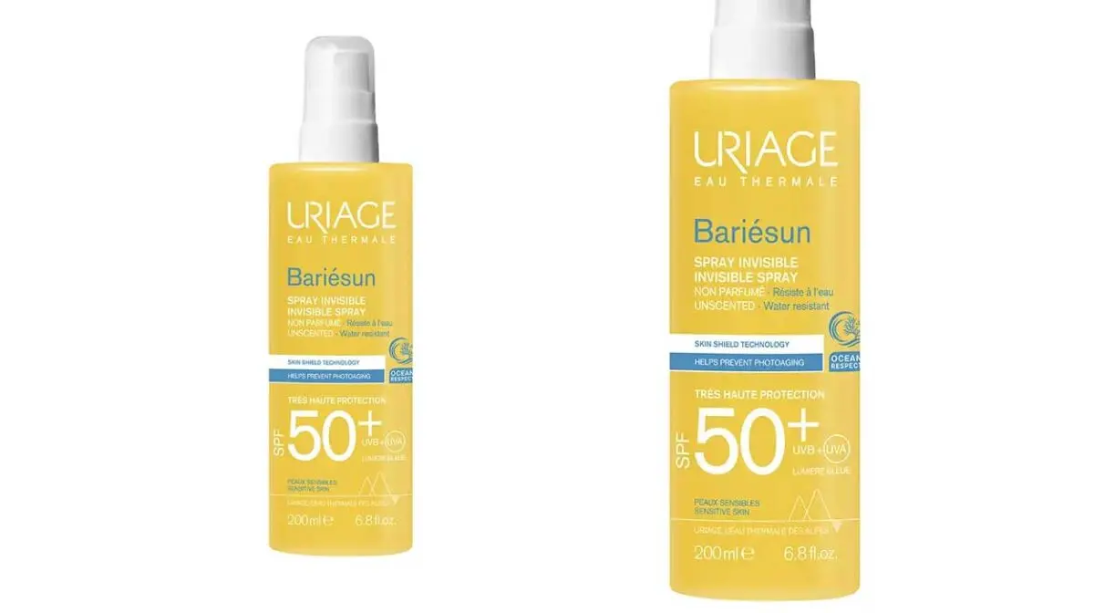 Spray solar invisible Uriage Bariésun muy alta protección SPF50+ de 200 ml