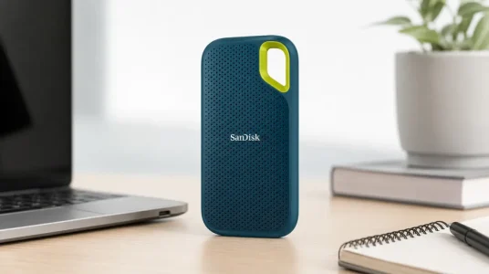 SSD portátil SanDisk Extreme de 1 TB con USB-C, NVMe y resistencia IP65