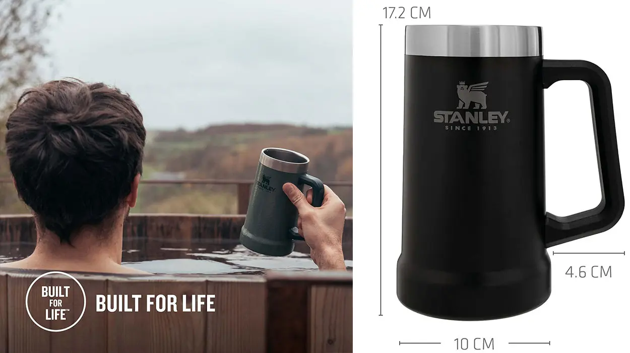 Jarra térmica Stanley Adventure Big Grip barata