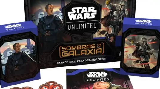 Chollo star wars unlimited sombras de la galaxia caja inicio