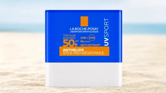 La Roche Posay Anthelios UVSPORT Stick SPF50+ con Mexoryl400 y vitamina E, 10 ml