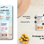 stick solar facial Babaria para niños y adultos