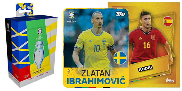 Stickers Euro 2024 colección oficial Topps chollo