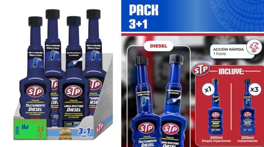 STP Limpia inyectores Diesel + 3 tratamientos oferta