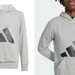 sudadera Adidas Essentials Big Logo con capucha para niños