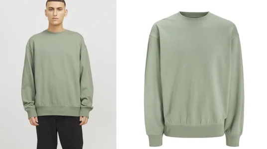sudadera Jack & Jones JJecharge verde hombre