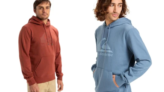 sudadera Quiksilver Comp Logo Hoodie para hombre