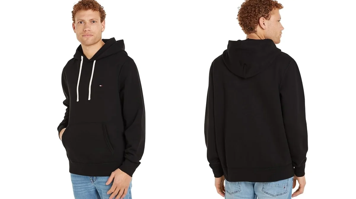 Sudadera Tommy Hilfiger Essential Fleece Hoodie para hombre