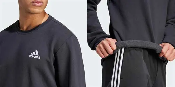sudadera Adidas Feelcozy Essentials Fleece hombre oferta