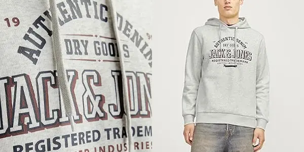 Sudadera con capucha JACK & JONES Hoodie Logo