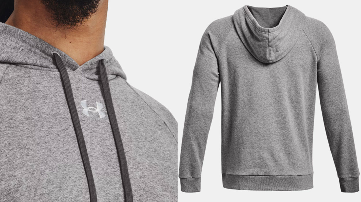 Sudadera Under Armour Rival con capucha para hombre barata