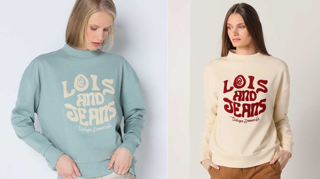 Sudadera Chenilla Lois Jeans barata