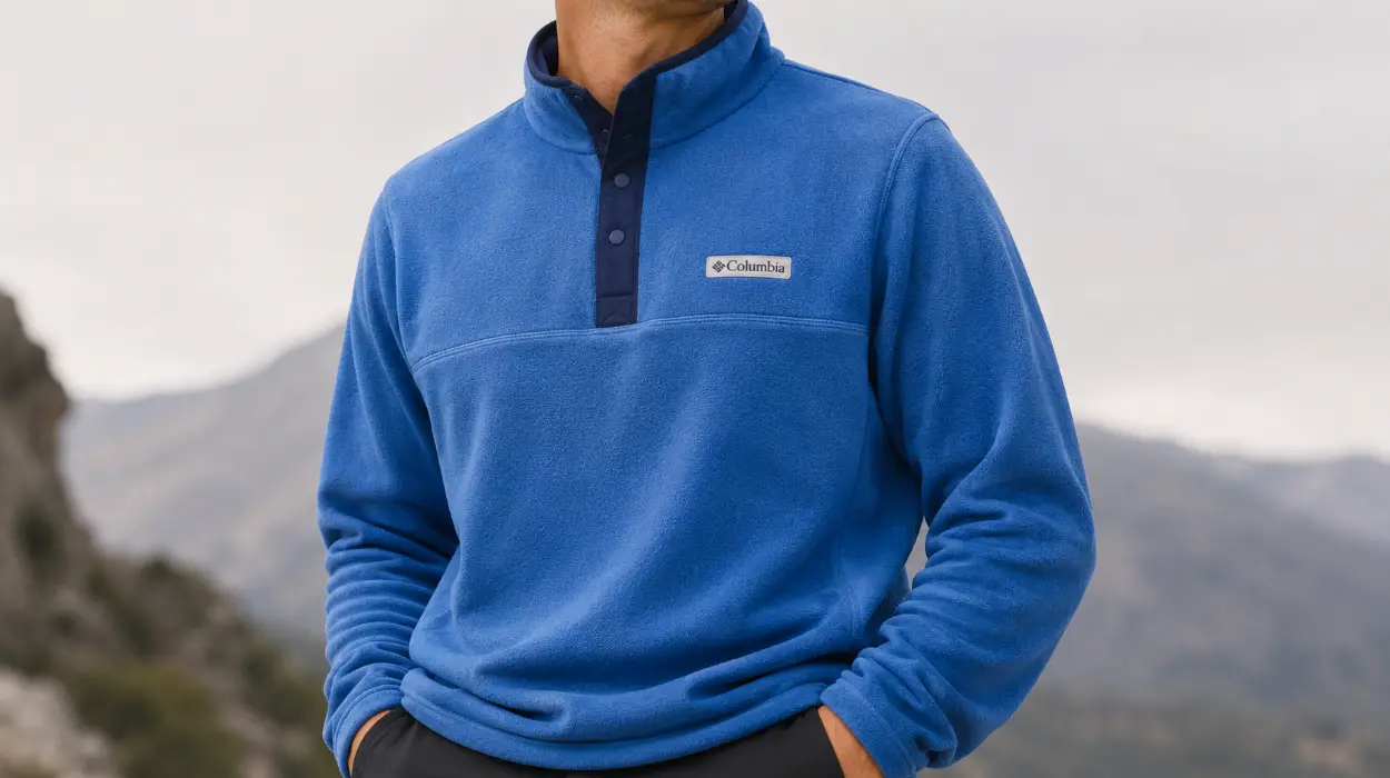 Sudadera de forro polar Columbia Steens Mountain Half Snap para hombre