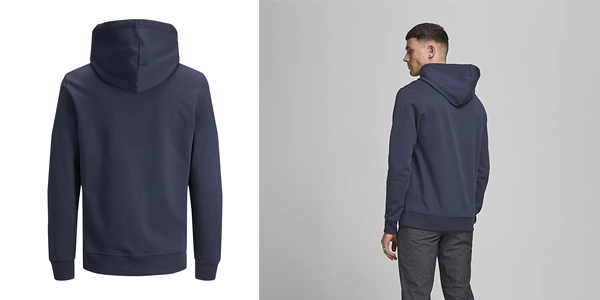 sudadera con capucha Jack & Jones JJebasic Noos Sweat Hood para hombre oferta