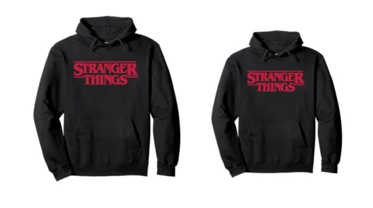 sudadera con capucha Stranger Things Main Logo Oficial