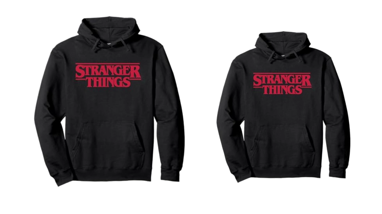 sudadera con capucha Stranger Things Main Logo Oficial