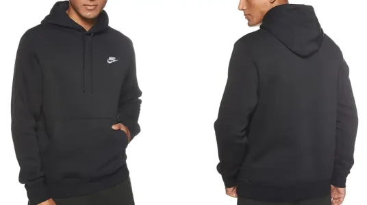 Sudadera con capucha NIKE M NSW Club Hoodie Po JSY para hombre