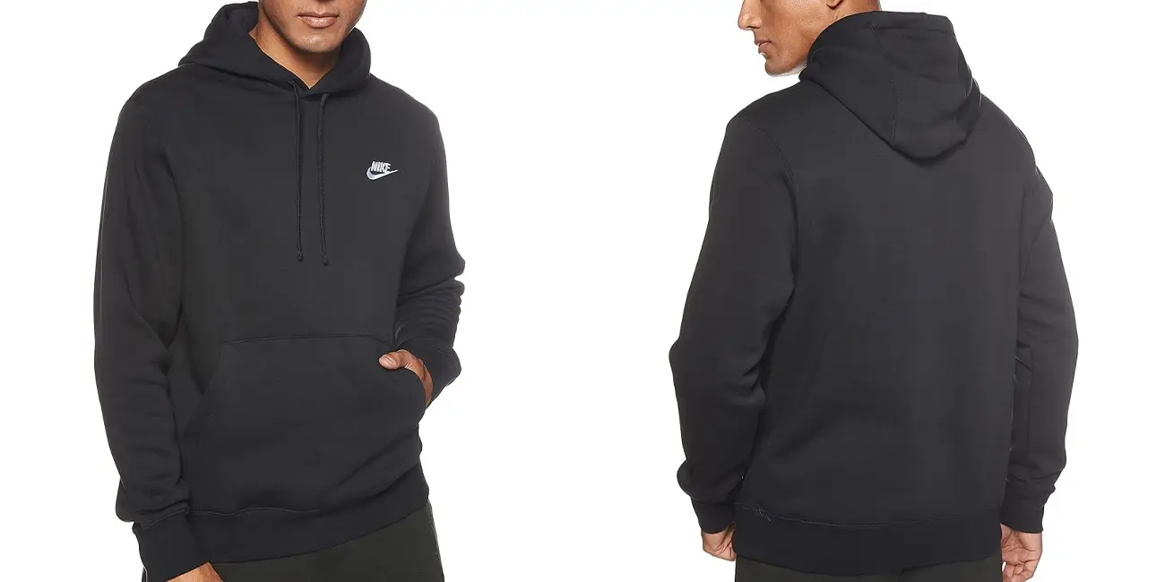Sudadera con capucha NIKE M NSW Club Hoodie Po JSY para hombre