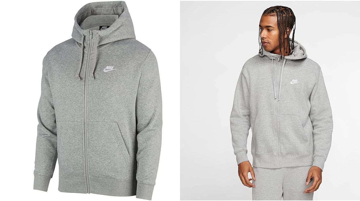 sudadera con capucha y cremallera Nike Sportswear Club para hombre
