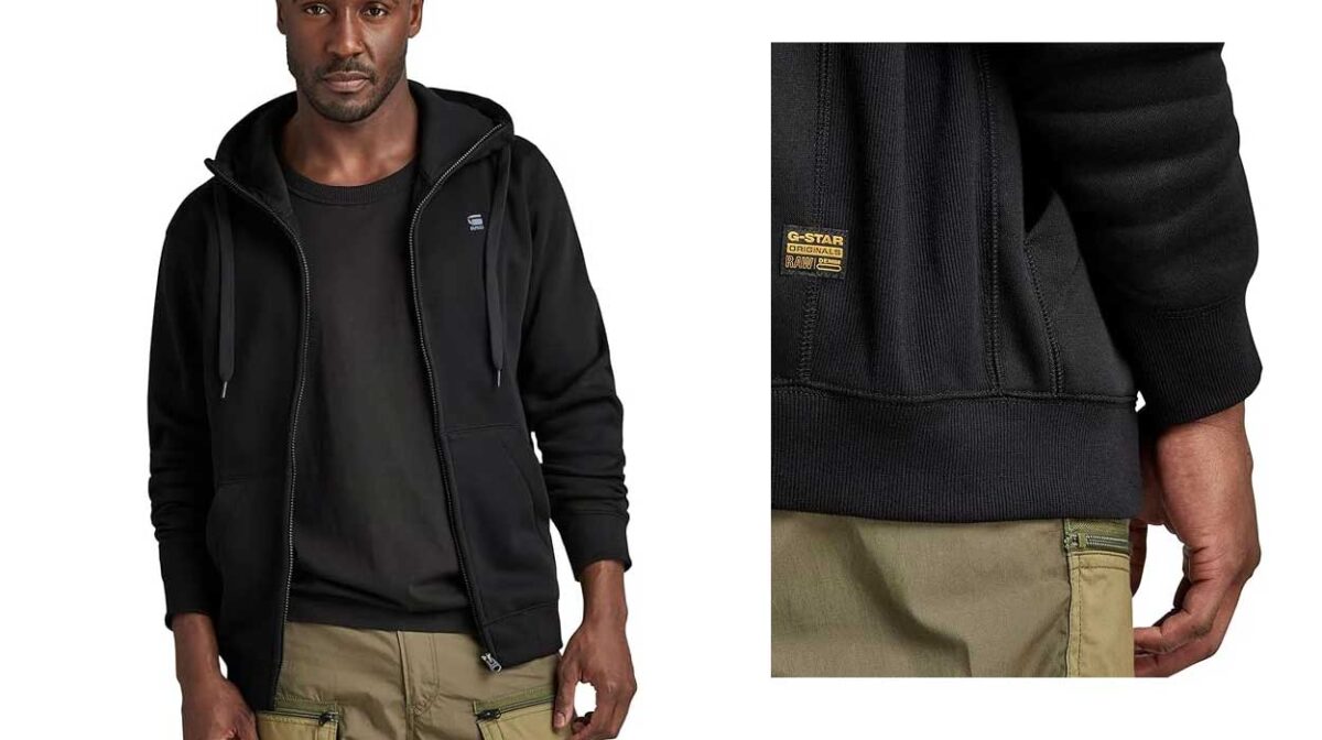 Sudadera G-Star Premium Core Hooded Sweater para hombre