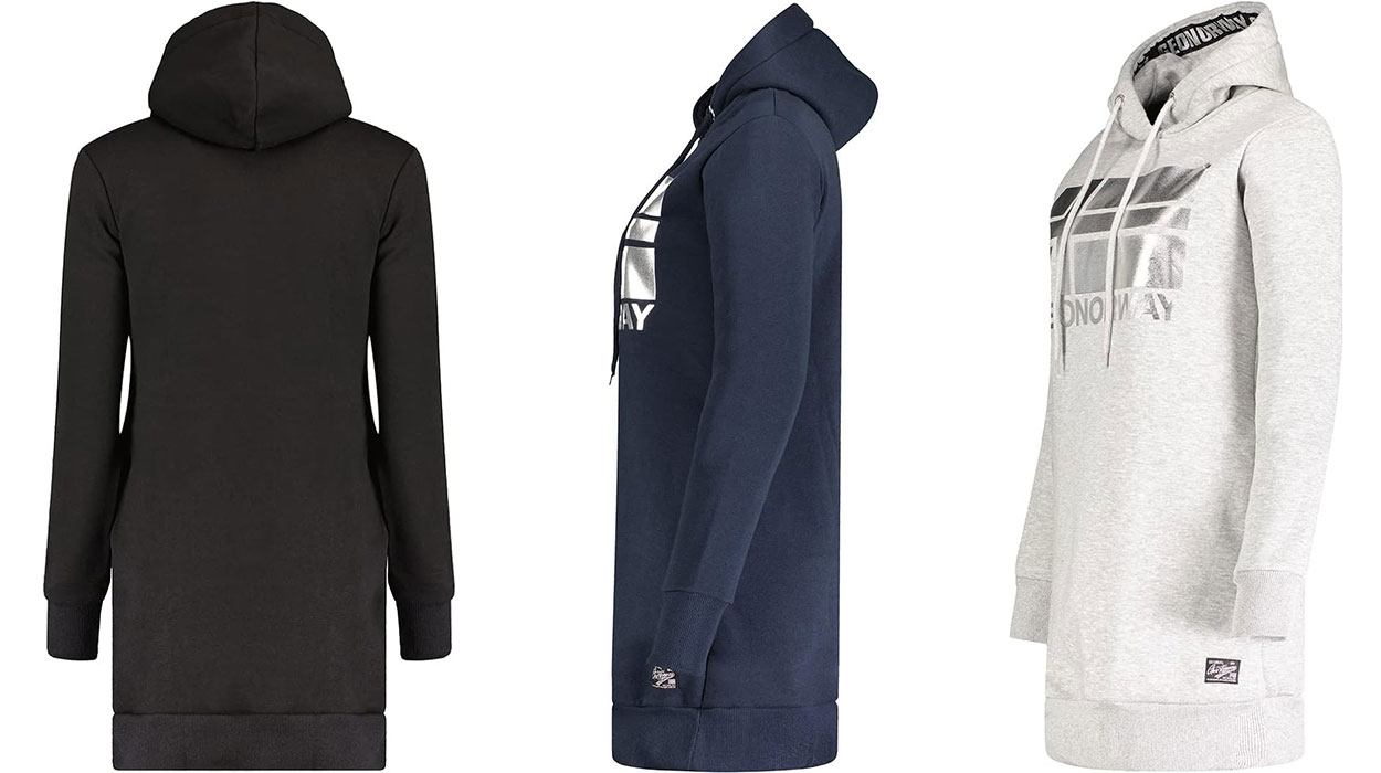 Sudadera Geographical Norway Fabienne con capucha para mujer barata