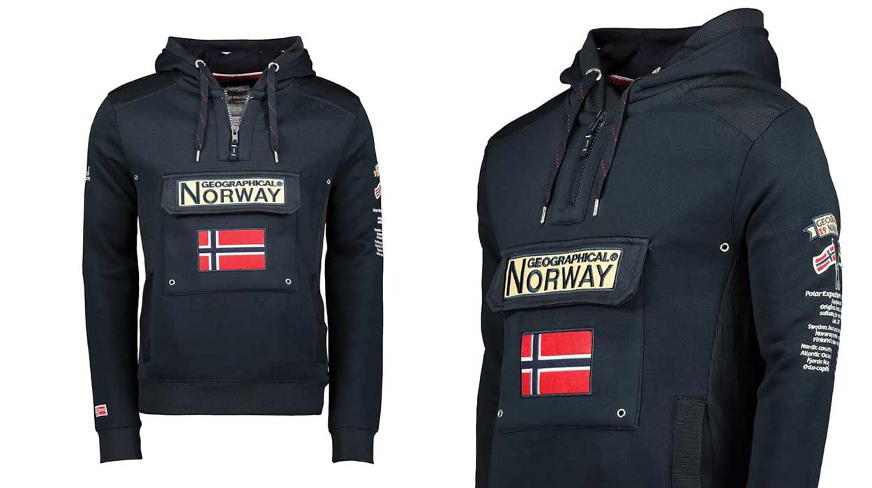 Sudadera Geographical Norway Gymclass barata