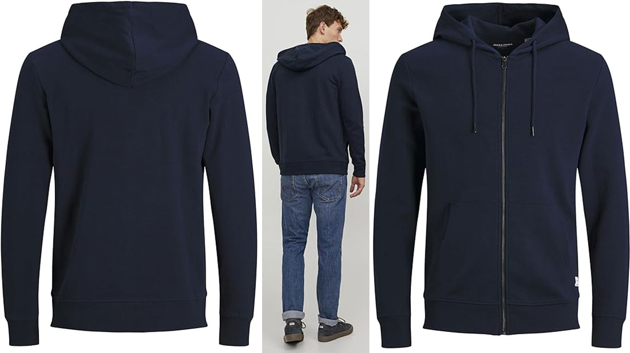 Sudadera Jack & Jones con capucha para hombre barata
