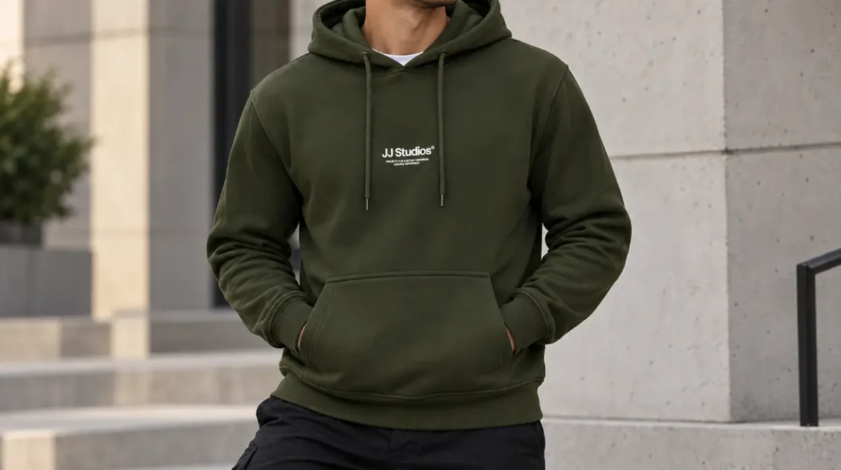Sudadera con capucha Jack & Jones Jjesoho de corte relaxed para hombre