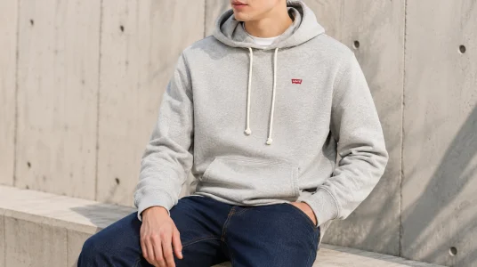 Sudadera Levi's Relaxd Graphic Crew para hombre