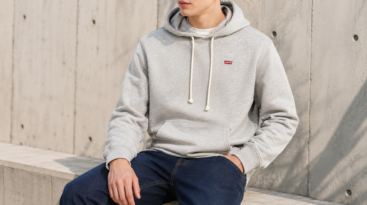 Sudadera Levi's Relaxd Graphic Crew para hombre