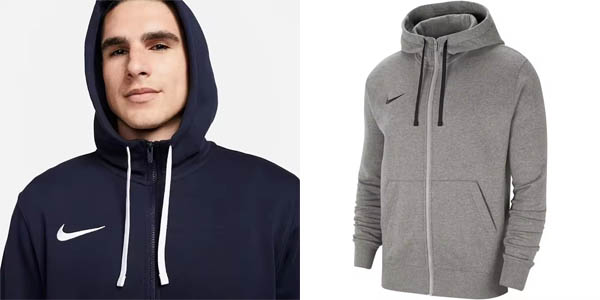 Sudadera Nike FLC Park20 con capucha para hombre