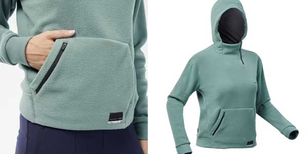 Sudadera polar Quechua MH100 oferta