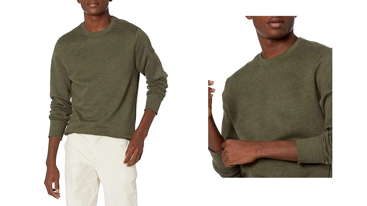 sudadera polar Amazon Essentials para hombre