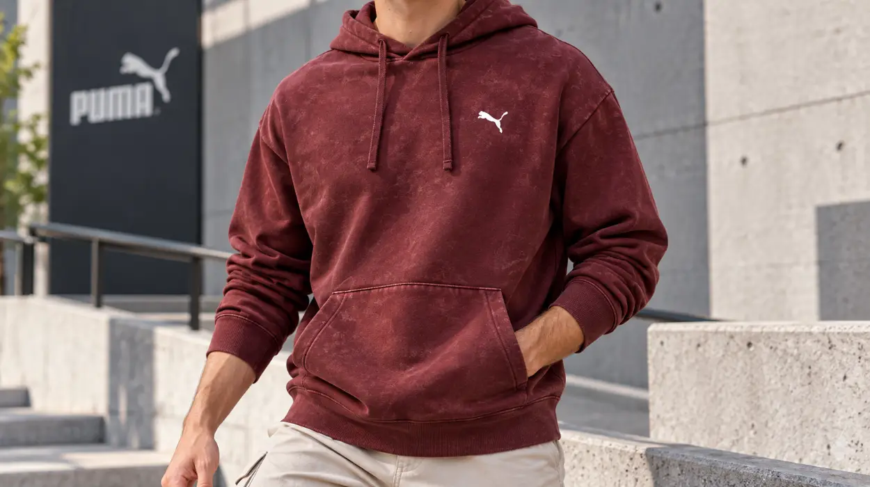Sudadera Puma ESS Elevated Relaxed Wash con capucha para hombre