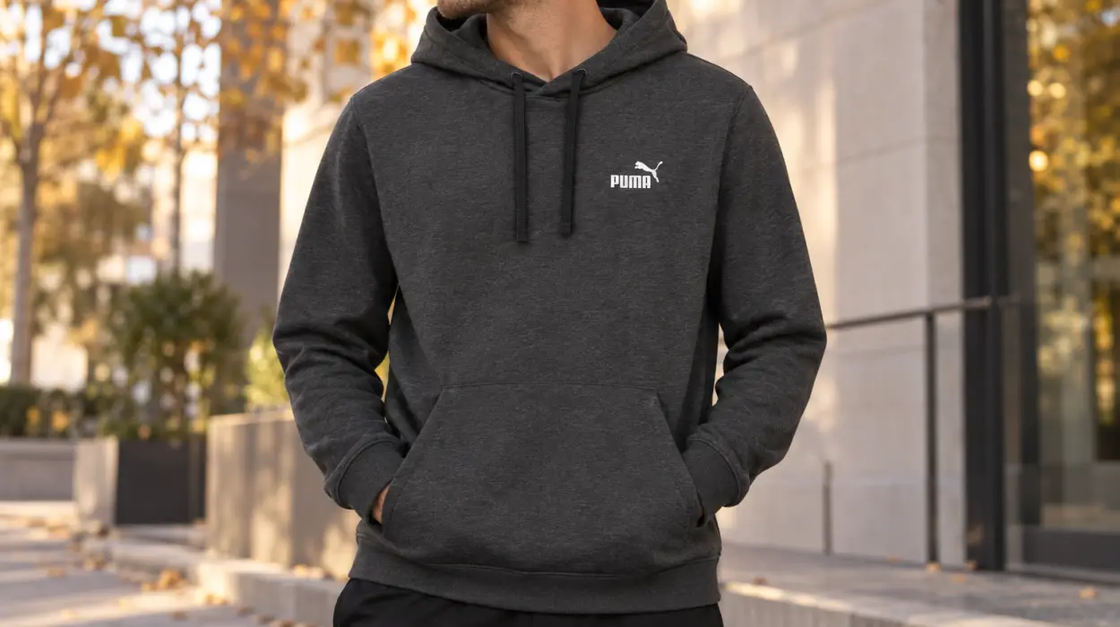 Sudadera Puma Essentials Small con logo n.º 1 para hombre