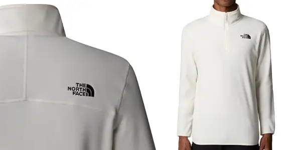 Forro polar The North Face 100 Glacier 1/4 Zip para hombre
