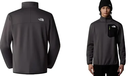 Sudadera polar The North Face Crest 1/4 Zip para hombre