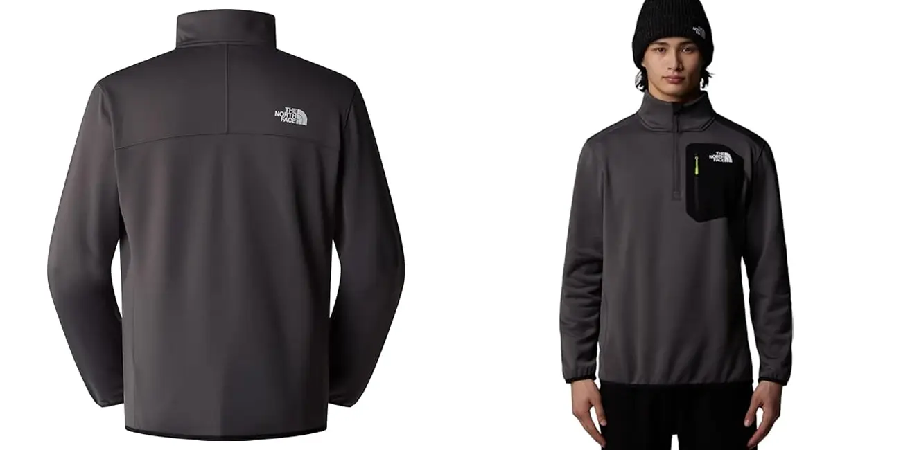 Sudadera polar The North Face Crest 1/4 Zip para hombre