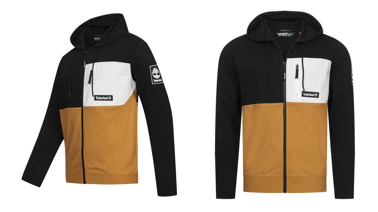 Sudadera Timberland Wheat Boot Full zip barata