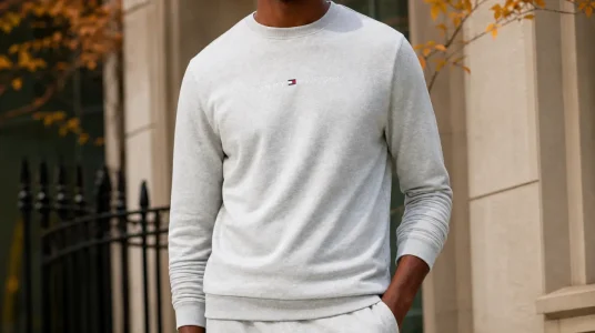 Sudadera Tommy Hilfiger Track Top para hombre, cómoda y de corte clásico
