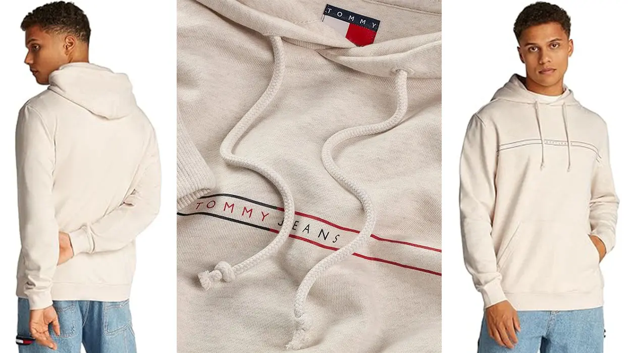 Sudadera Tommy Jeans Entry Graphic con capucha para hombre barata