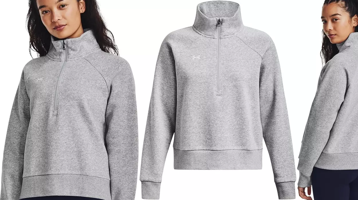 Sudadera Under Armour UA Rival Fleece Hz para mujer