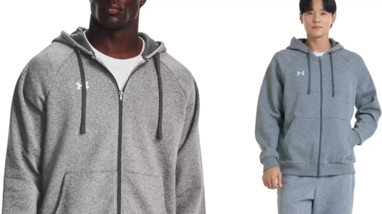 Sudadera Under Armour UA Rival de forro polar con cremallera para hombre