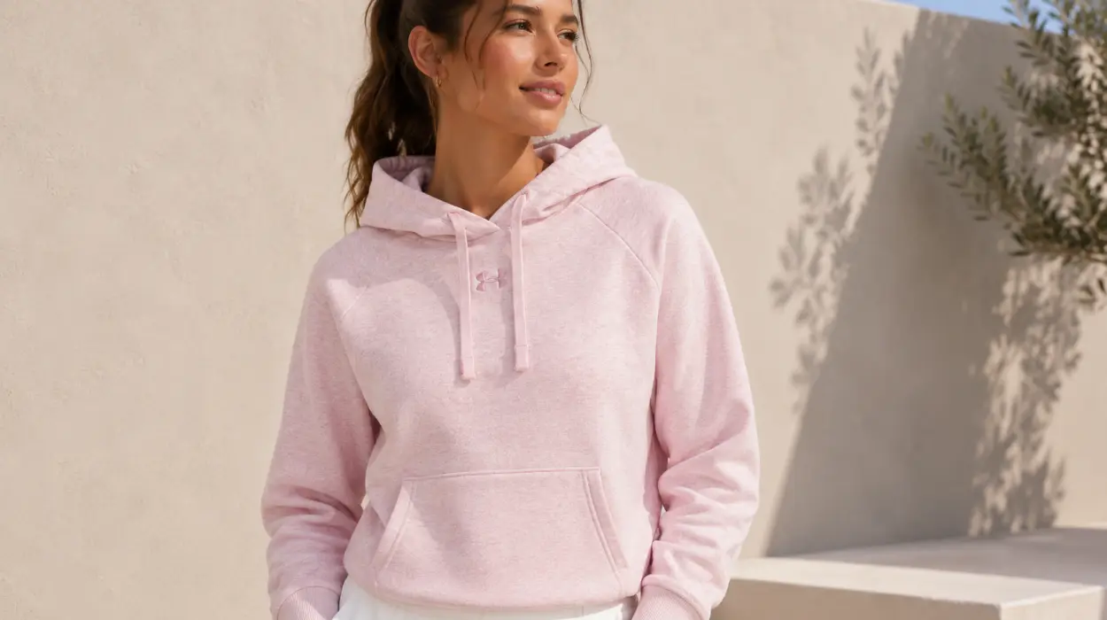Sudadera con capucha de forro polar UA Rival de Under Armour para mujer