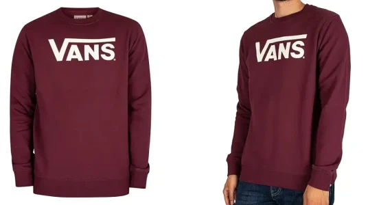 Sudadera Vans Classic Crew para hombre