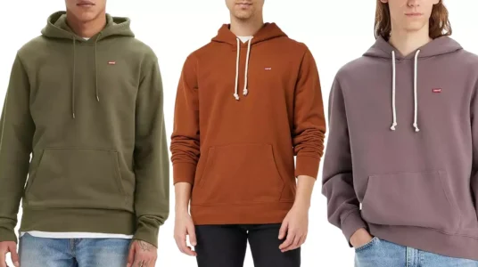 Levi's sudaderas de algodón hombre baratas