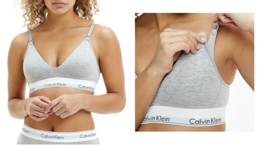 sujetador de lactancia Calvin Klein Maternity Bra sin aros barato
