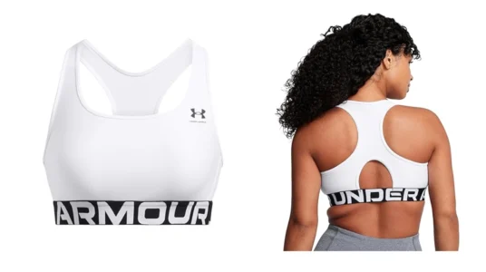 sujetador deportivo Under Armour HeatGear Mid